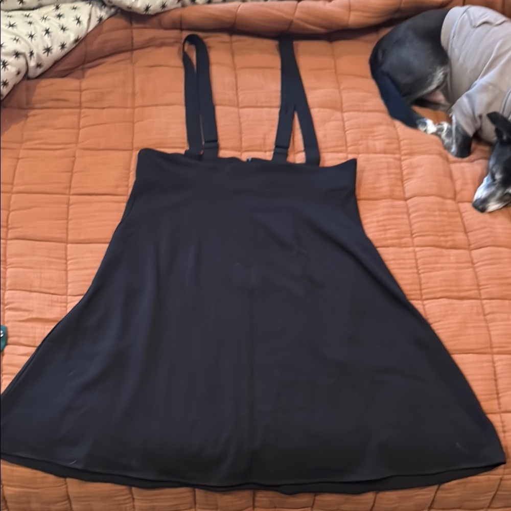ModCloth Black Suspender Dress